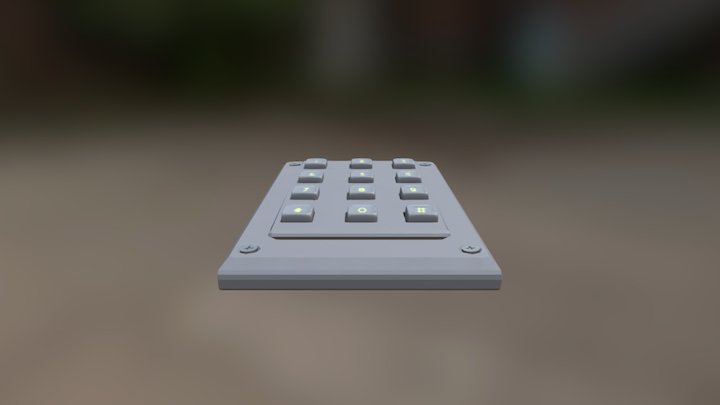 Code Locker 3D Model