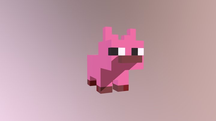 Model 1 - Pig 3D Model