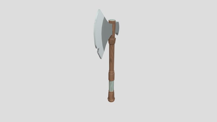 Simple Axe 3D Model