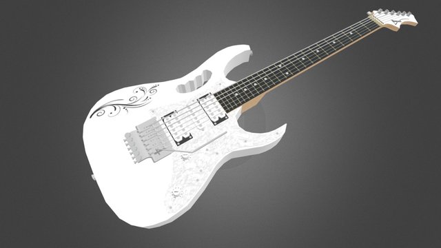 JEM Ibanez Guitar #20 3D Model
