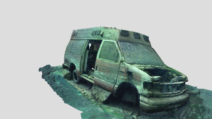 Ambulance - Laurel Divers Blue Hole 3D Model