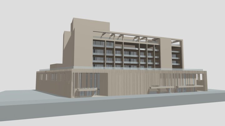 2756_EMMONS BAY HOTEL_1 3D Model