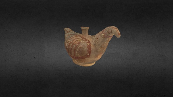 Askos de la Paloma. Museo de Albacete 3D Model