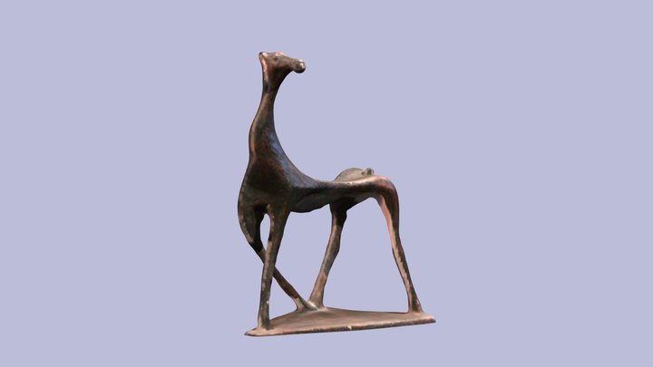 Mr. Horse Giraffe 3D Model
