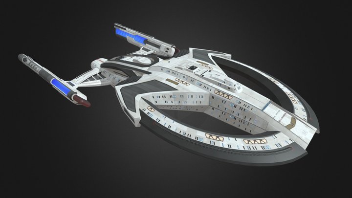 Victory class heavy cruiser 3D Model