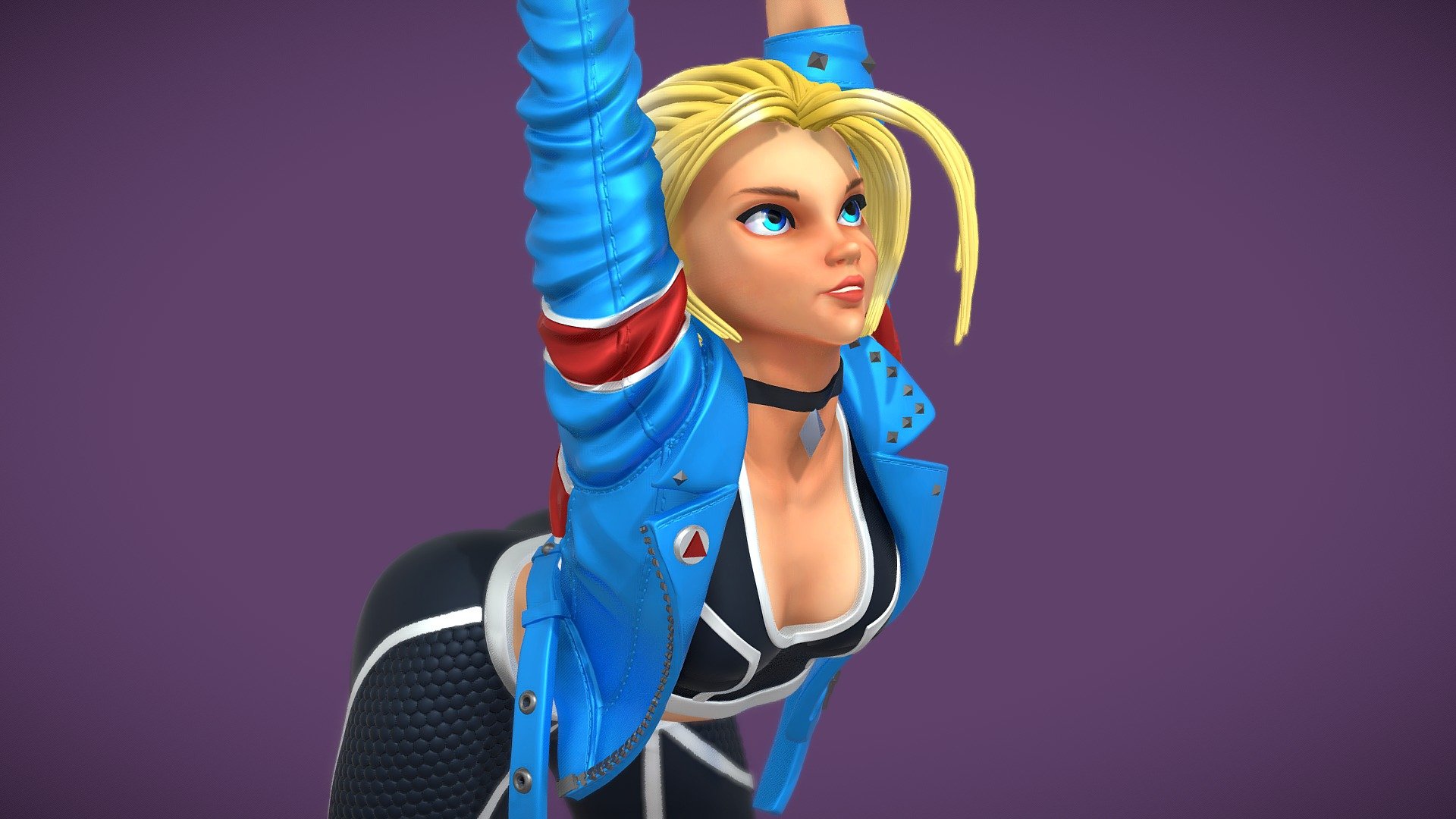 cammy street fighter 6 3D model 3D printable