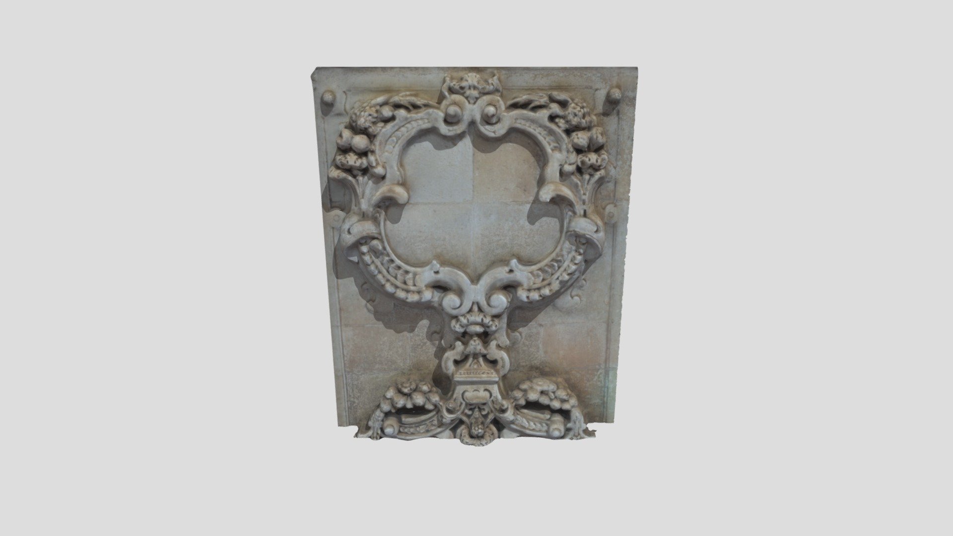 Stone decoration in Lecce (ITALY)