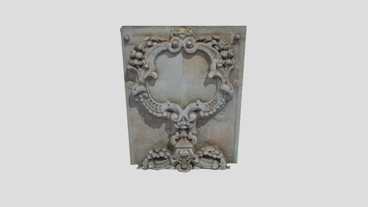 Stone decoration in Lecce (ITALY) 3D Model