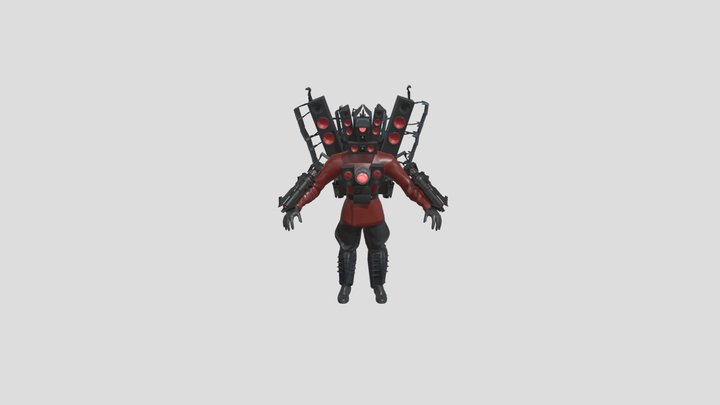 upgraded_titan_speakerman (1) 3D Model