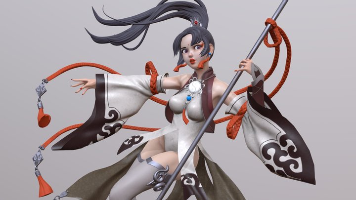 Girl 3D Model