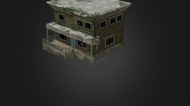 Abadoned Alpine- House 3D Model