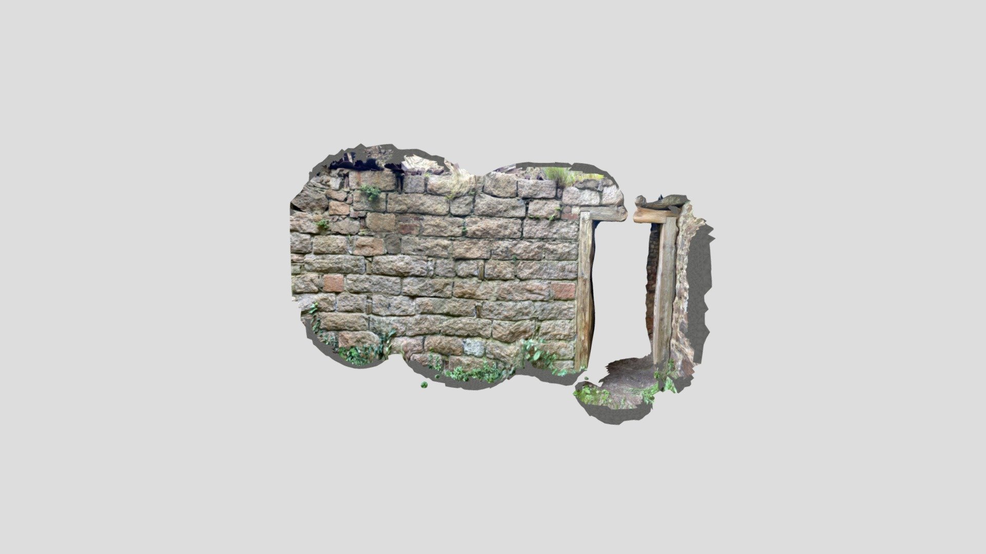 Mont Orgueil NE outworks rm3 outside