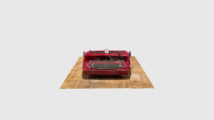 IBM Electric Typewriter 72XV – Gratis 3D-model STL