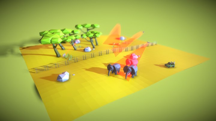 Anti-poaching 3D Model
