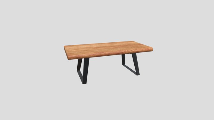 Desk 3D Model