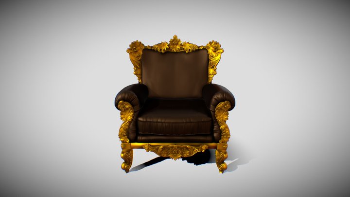 Persian Sofa 3D Model