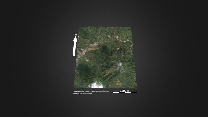 延寿寺_大黑山 – Free 3D Model STL