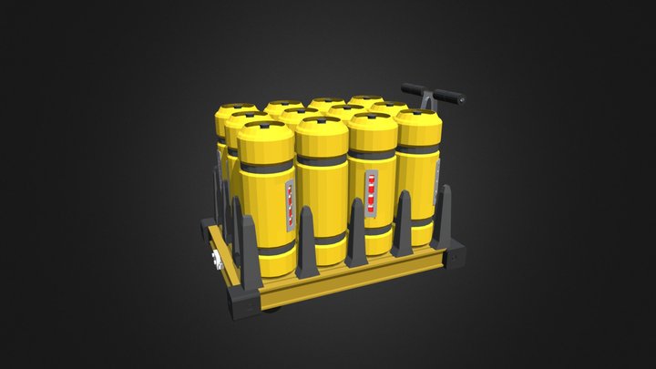 Monsters Inc. | Scream_Cart 3D Model