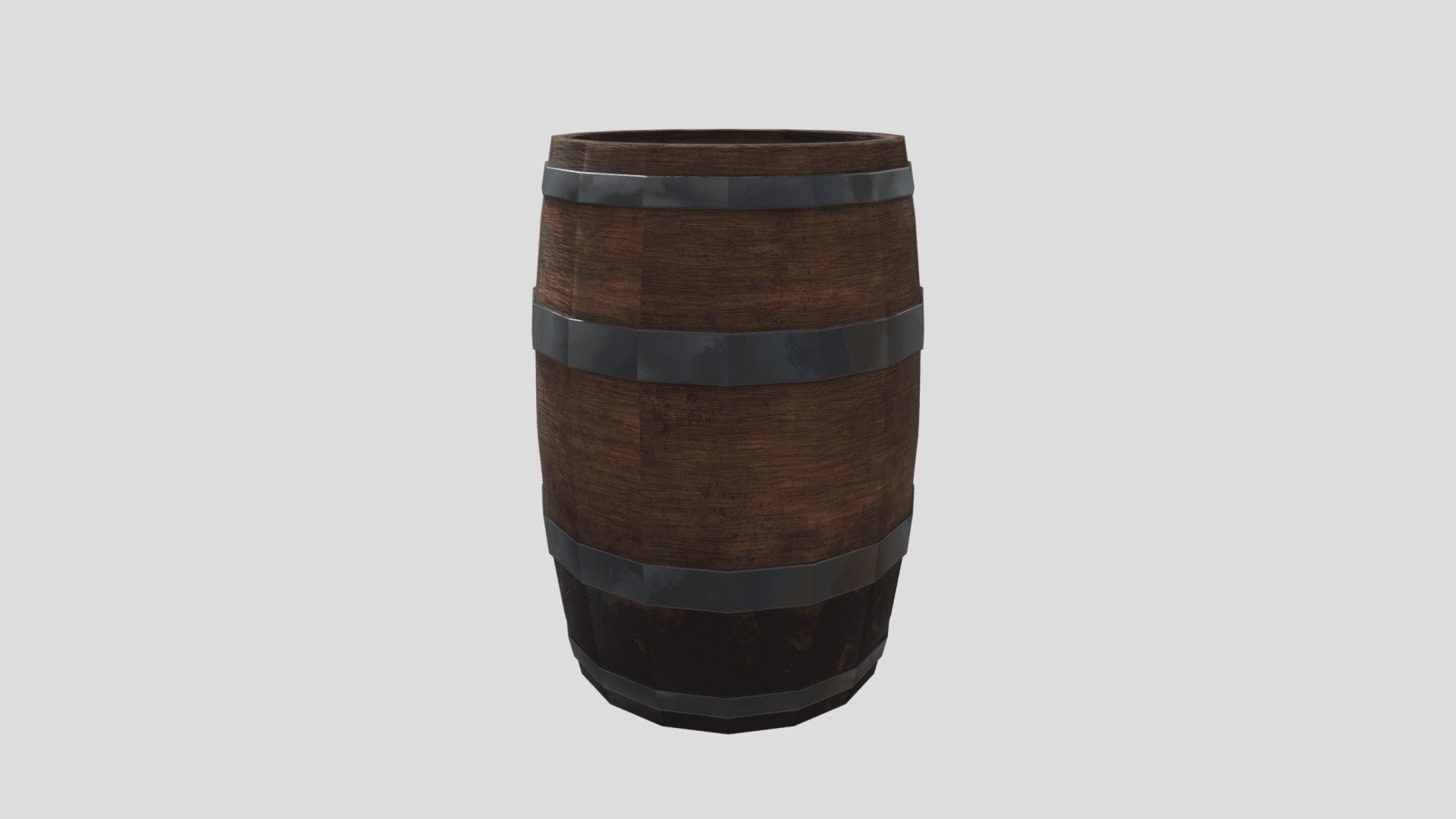 Barrel (lowpoly)