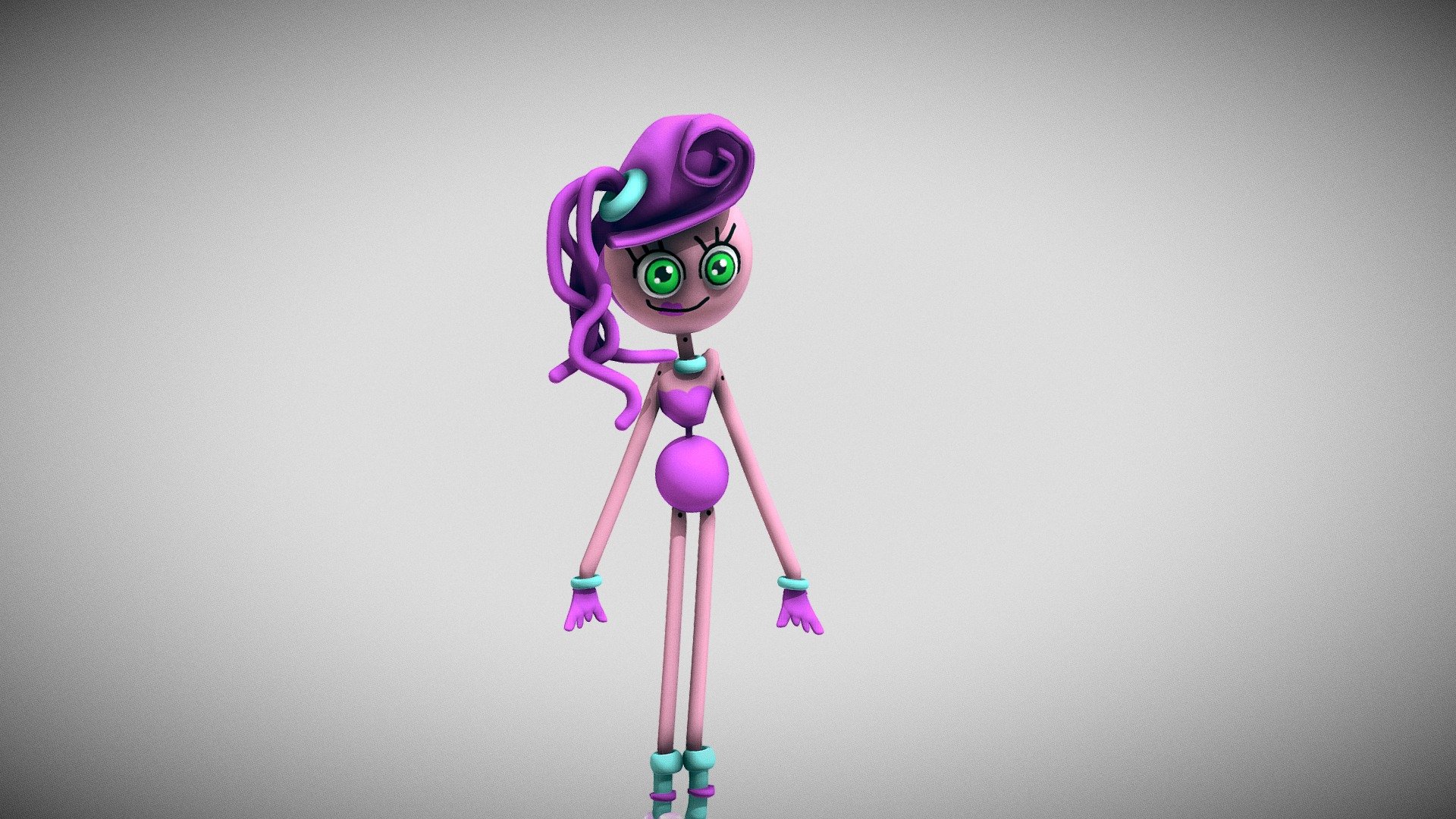 Mommy Long Legs - Poppy Playtime Chapter 2 - Download Free 3D model by  Valcopp (@Valcopp) [d12a328]