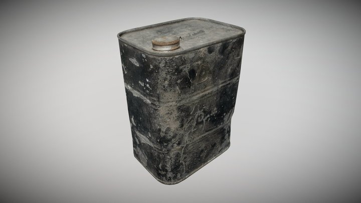 Oil Tin – Gratis 3D-model STL