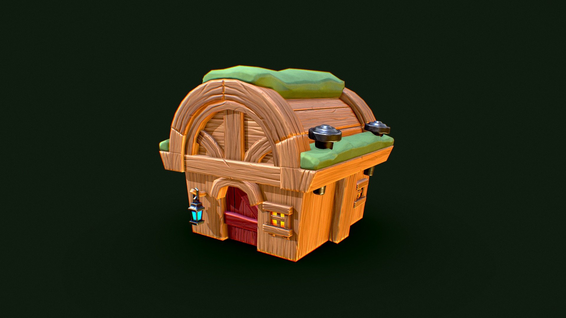 Cottage House - 3DDecember Day4