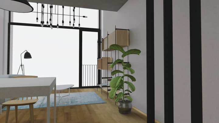 公寓 3D Model