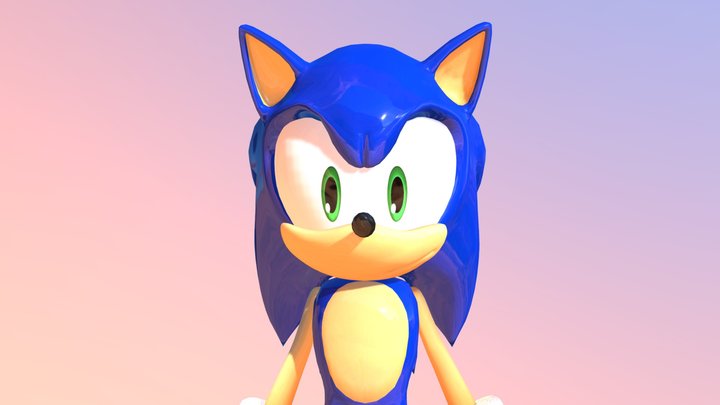 Chaos Sonic Rig - Sonic Prime - Download Free 3D model by JayPig