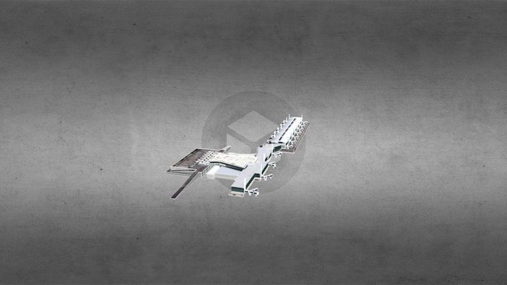 AIRPORT AURORA GUATEMALA 3D Model