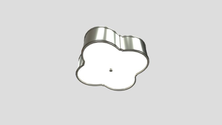 Light Flush Mount Basil AH 4015PN 01 3D Model