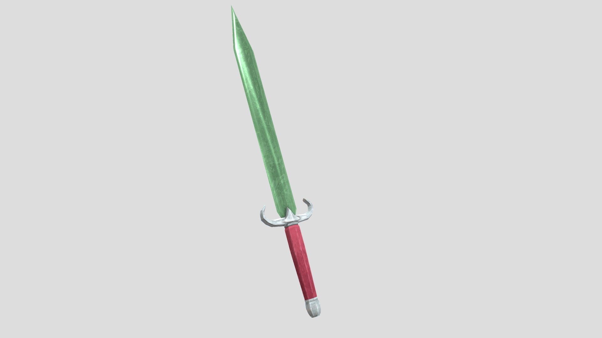 Lowpoly Jade Sword