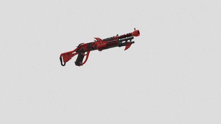 Quantum Blaster 3D Model