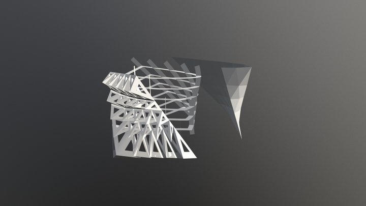 PANEL WAFFLE MODEL_M2 3D Model