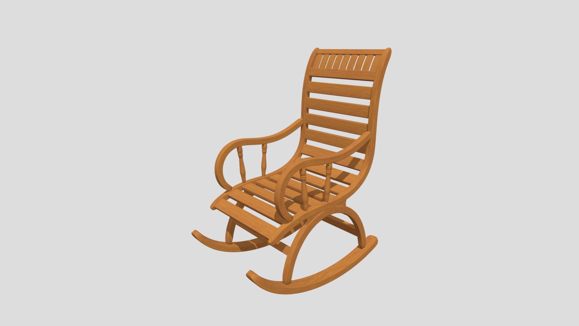 Rocking Chair - Buy Royalty Free 3D model by Ed+ (@EDplus) [463ac58 ...