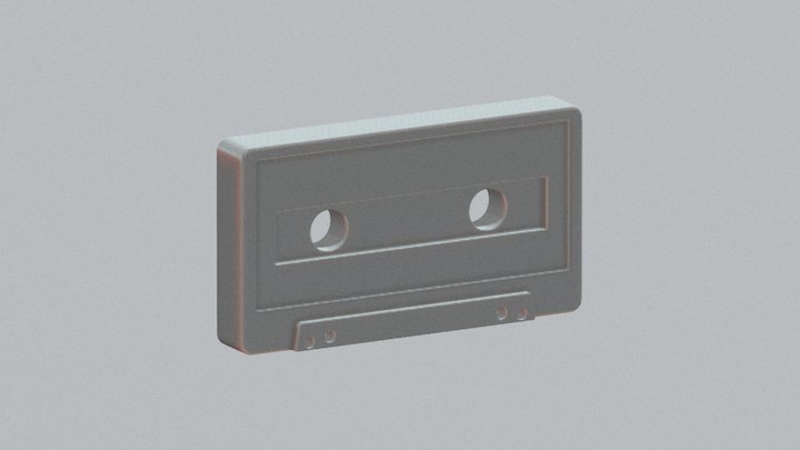 cassette tape 3D Model