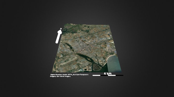 河北长城（老龙头-山海关-角山） – Modello 3D gratuito STL