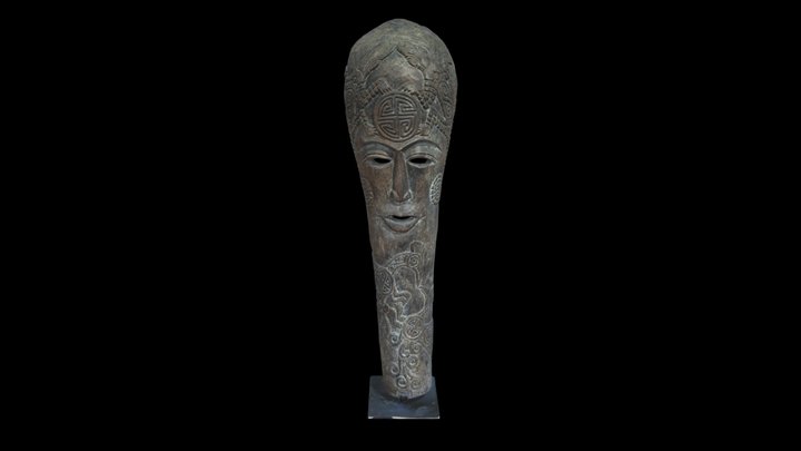 Statue from Papouasie-Nouvelle-Guinée 3D Model