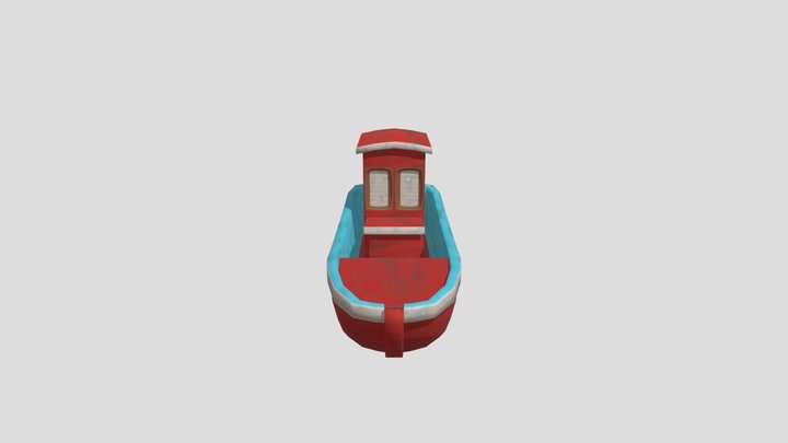 Boat 3D Model