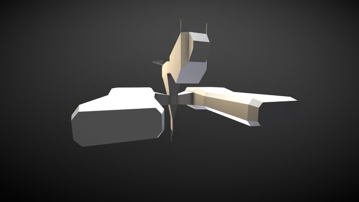 Carrier Star Fox 2 3D Model