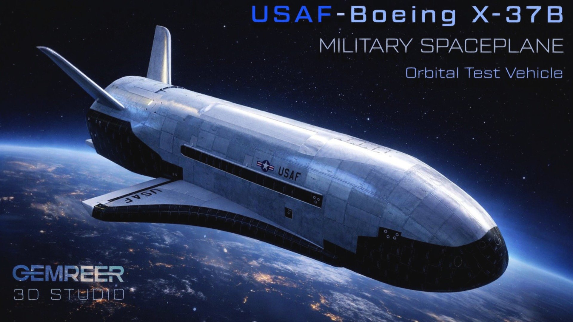 Usaf Boeing X-37B Rigged and Detailed - 3D model by Gökhan Emre Er ...