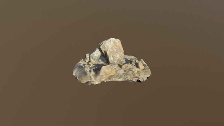 Alabama Hills Boulder Pair 3D Model