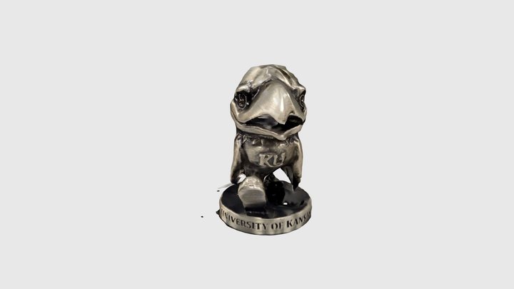 Kansas Statue 3D Model