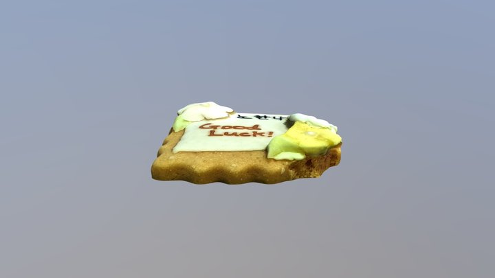 The most precious cookie in the world 3D Model