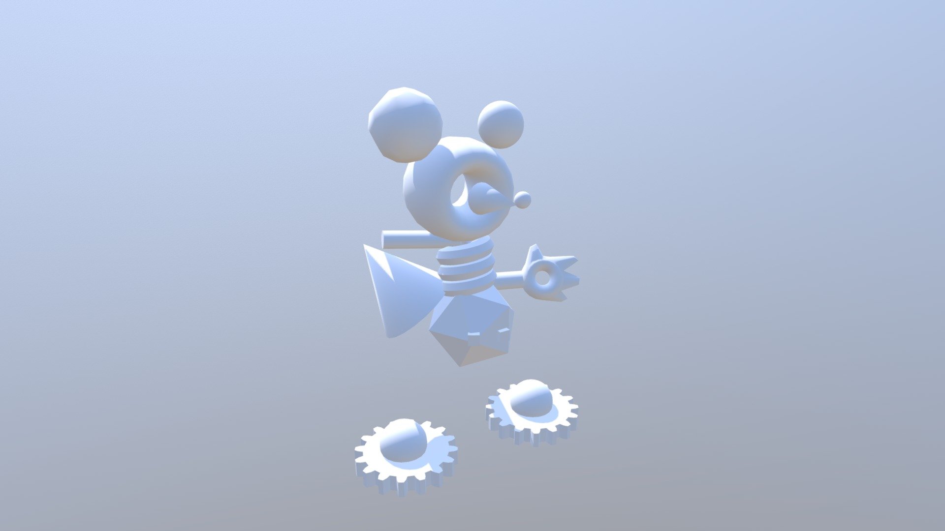 Mickey Mouse - 3D model by FredTheDead [463e591] - Sketchfab