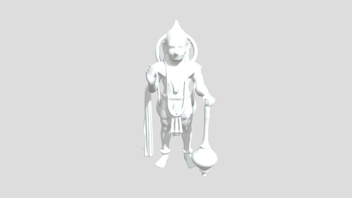 Hanuman 3D Model
