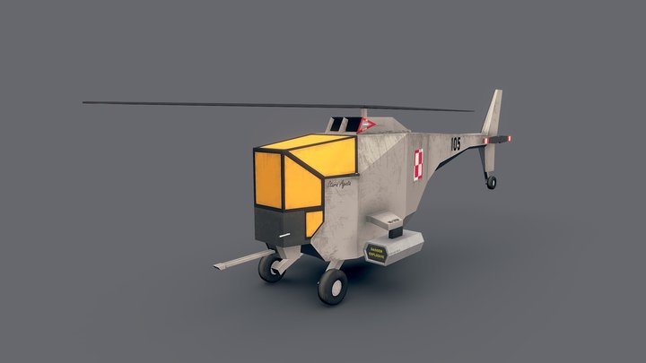 heli2 3D Model