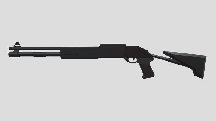 Shot Gun (M1014) 3D Model
