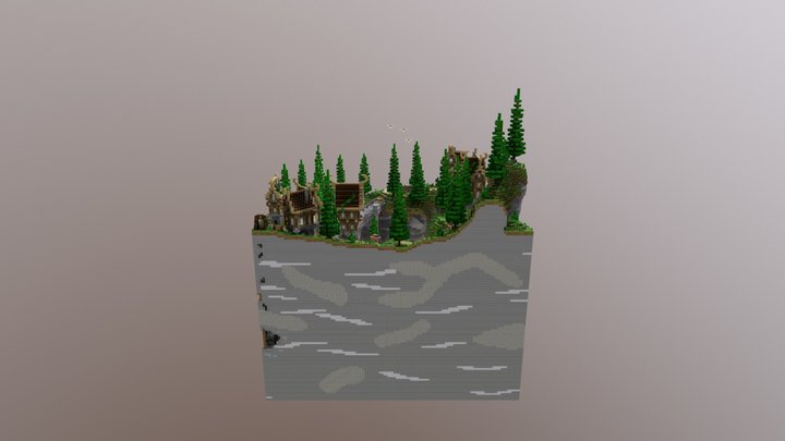 Mineways2Skfb_obj 3D Model