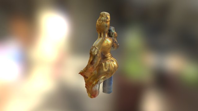 Golden Girl Solid 3D Model