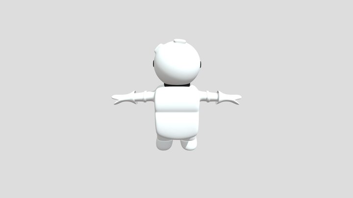 Astronauta 3D Model
